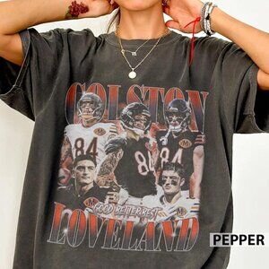 Vintage Colston Loveland Football Shirt, Chicago Good Better Best Bears Tee 02